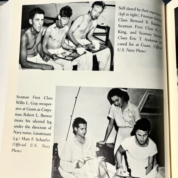 Abandon Ship! U.S.S. Indianapolis Navy WWII Disaster Book by Richard Newcomb - Picture 8 of 8